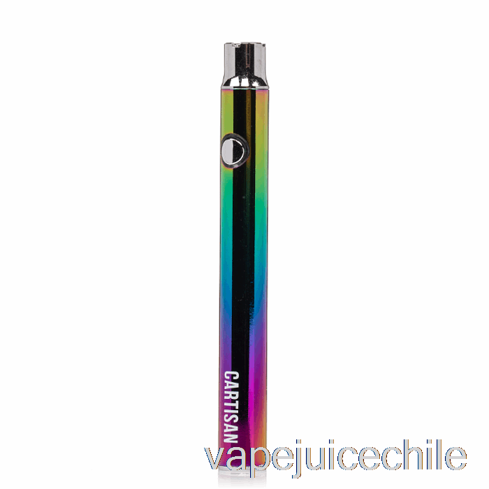 Vape Vhile Botón Artesanal Vv 400 510 Batería Arcoiris